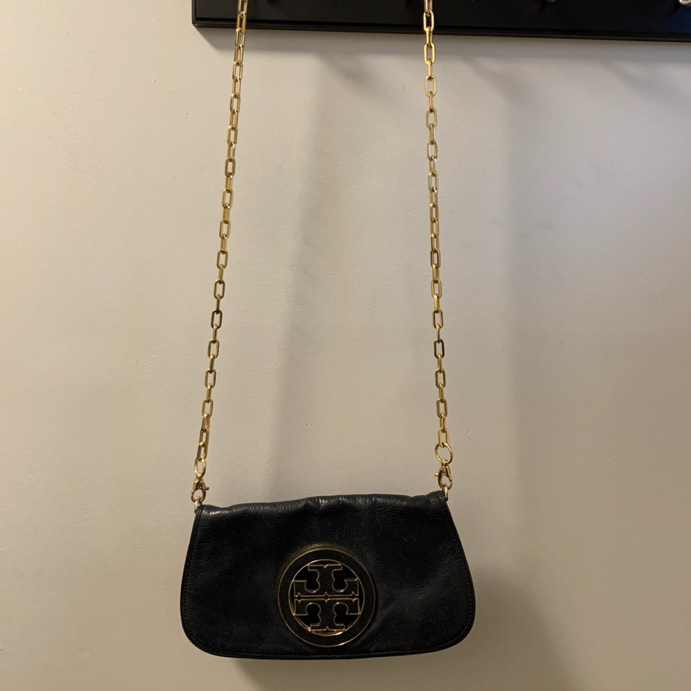 Tory Burch Crossbody Bag Clutch With Chain Strap